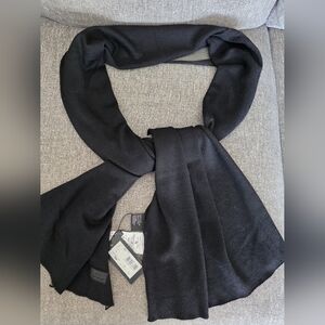 Armani Exchange Classic Black Men's Scarf